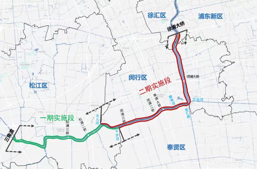 韧性堤岸，人民浦江&mdash;&mdash;黄浦江中上游防洪能力提升工程（一期）开工